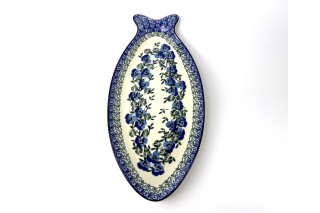 E19 Bunzlau middel groot Visbord 30x14cm 2273X Serveerschalen